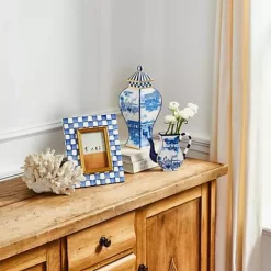 MacKenzie-Childs Royal Toile Large Ginger Jar< Kitchen Storage & Organization