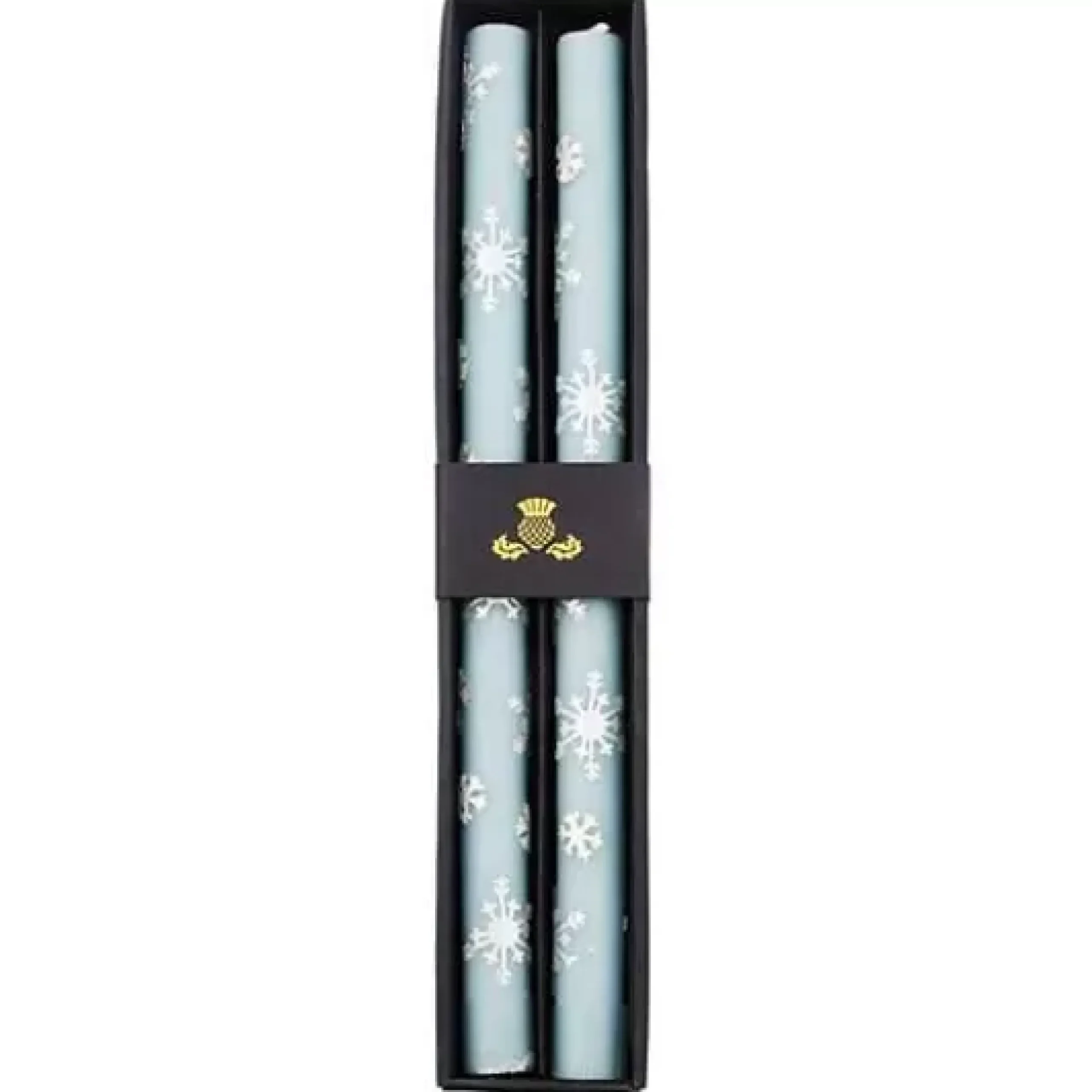 MacKenzie-Childs Snowflake Dinner Candles, Set of 2< Holiday|Candles & Fragrances
