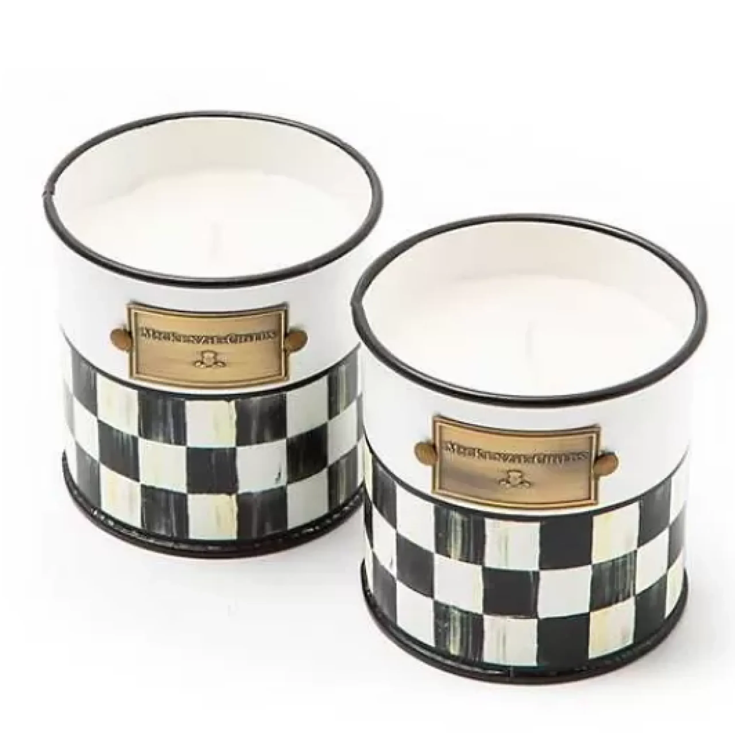 MacKenzie-Childs Spectator Small Citronella Candles, Set of 2< Candles & Fragrances|Outdoor
