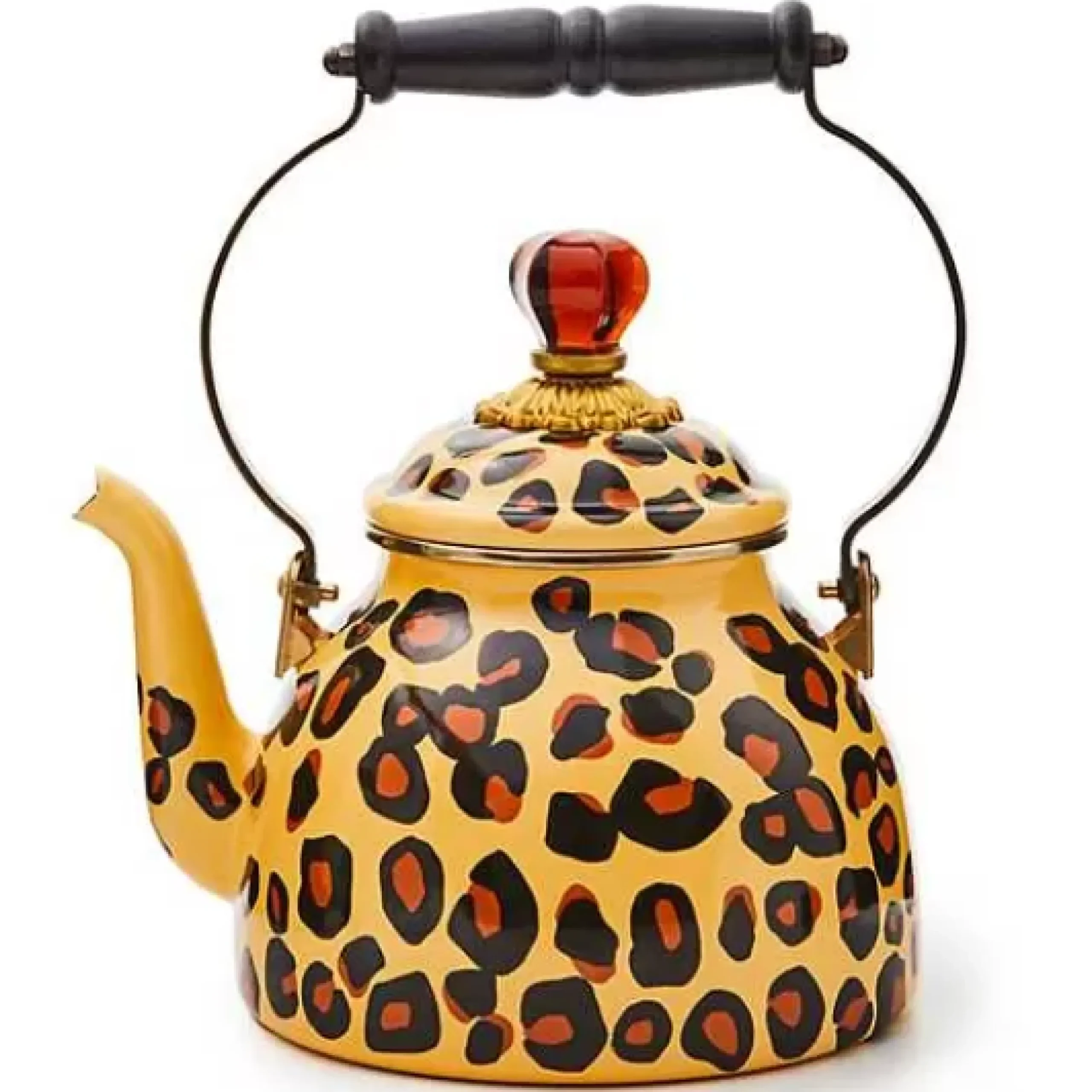 MacKenzie-Childs Spot On 2 Quart Tea Kettle< Fall Entertaining|Tea Kettles