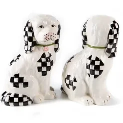 MacKenzie-Childs Staffordshire Dog Figures - Set of 2< Spring|Room Accents
