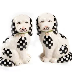 MacKenzie-Childs Staffordshire Dog Salt Pepper Set< Spring|Table Accessories