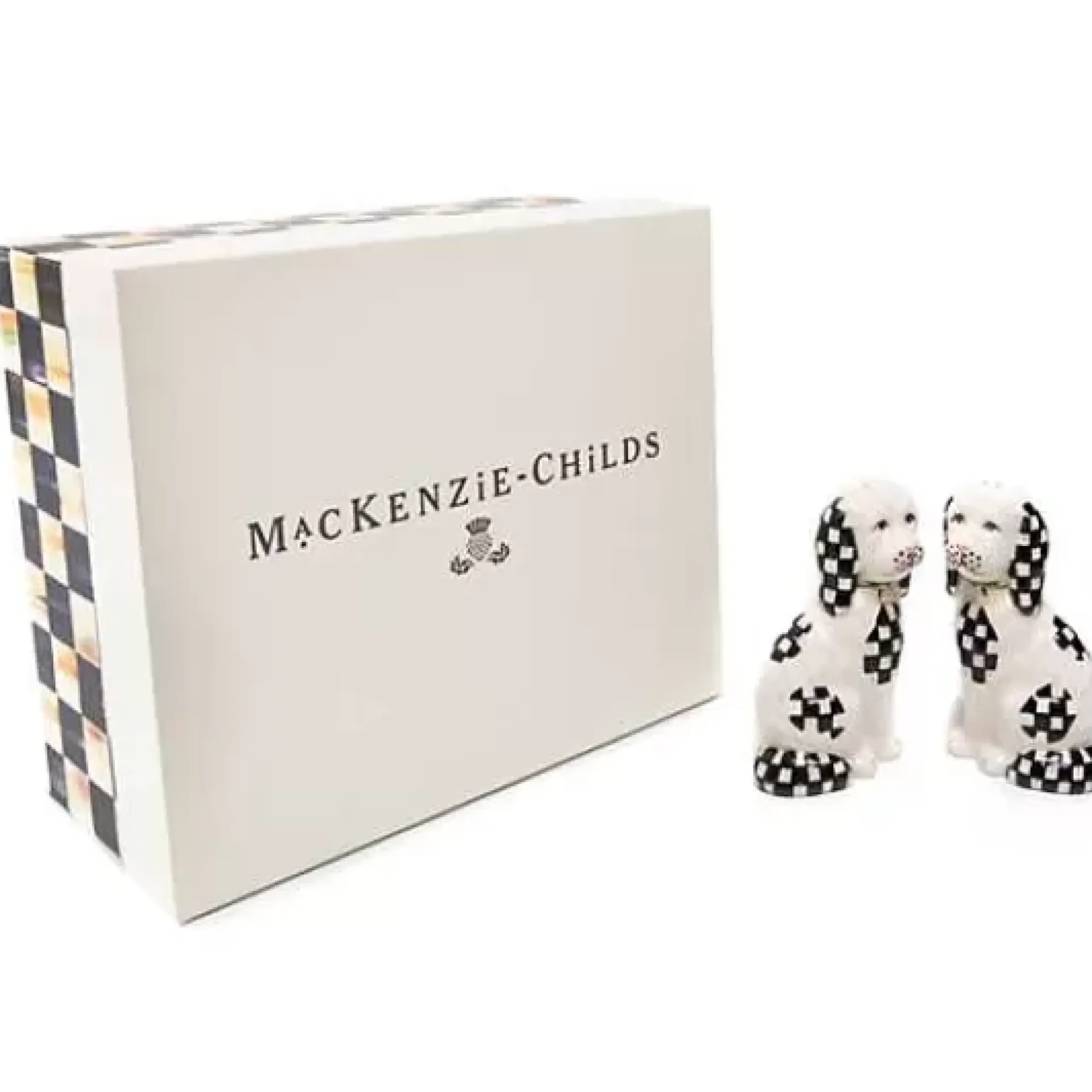 MacKenzie-Childs Staffordshire Dog Salt Pepper Set< Spring|Table Accessories