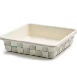 MacKenzie-Childs Sterling Check 8 Baking Pan< Cookware & Bakeware