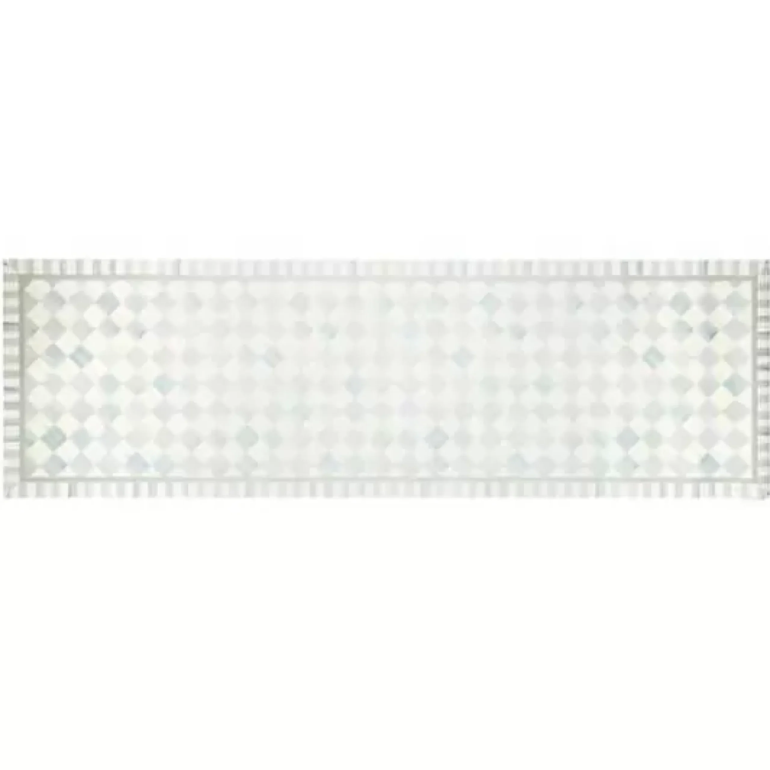 MacKenzie-Childs Sterling Check 2'6 x 8' Runner Floor Mat< Rugs