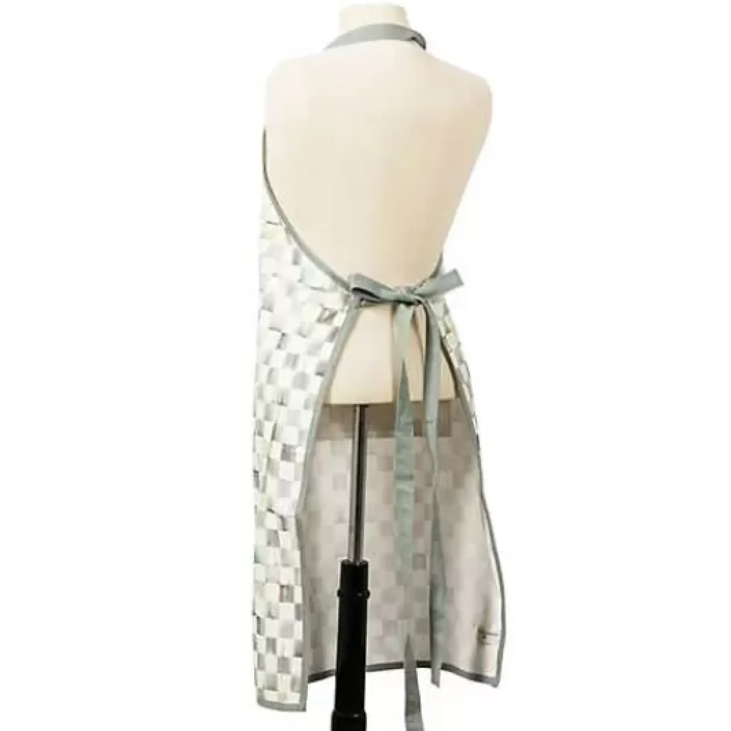 MacKenzie-Childs Sterling Check Bistro Apron< Accessories|Kitchen & Table Linens