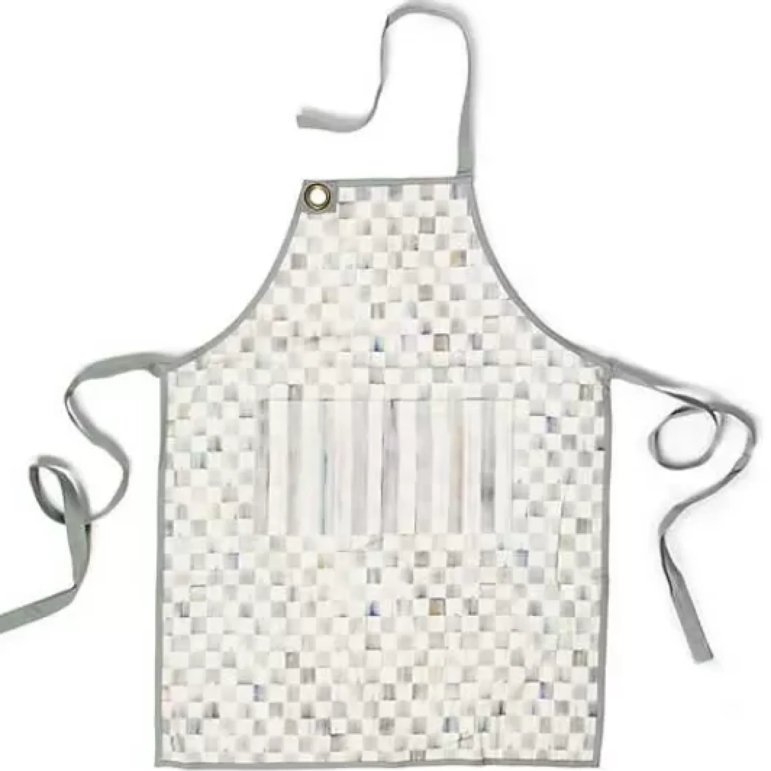 MacKenzie-Childs Sterling Check Bistro Apron< Accessories|Kitchen & Table Linens
