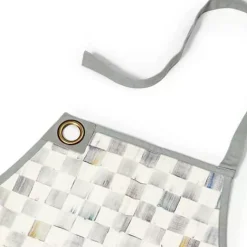 MacKenzie-Childs Sterling Check Bistro Apron< Accessories|Kitchen & Table Linens