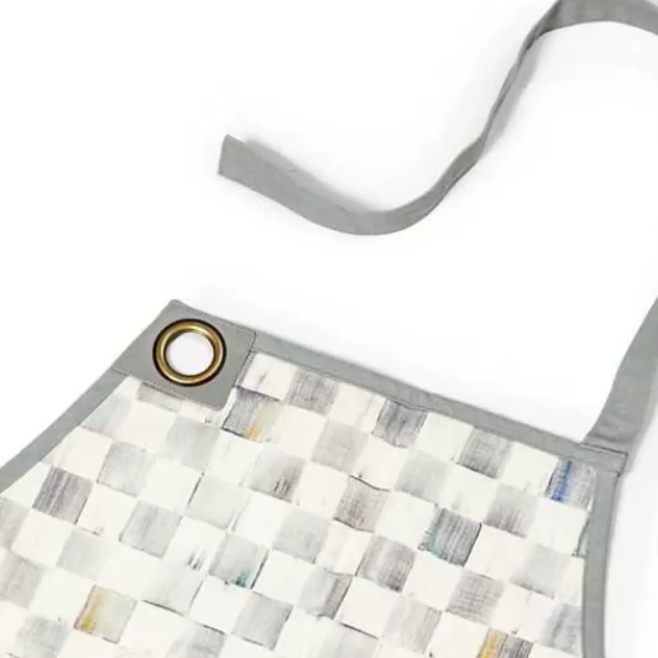 MacKenzie-Childs Sterling Check Bistro Apron< Accessories|Kitchen & Table Linens