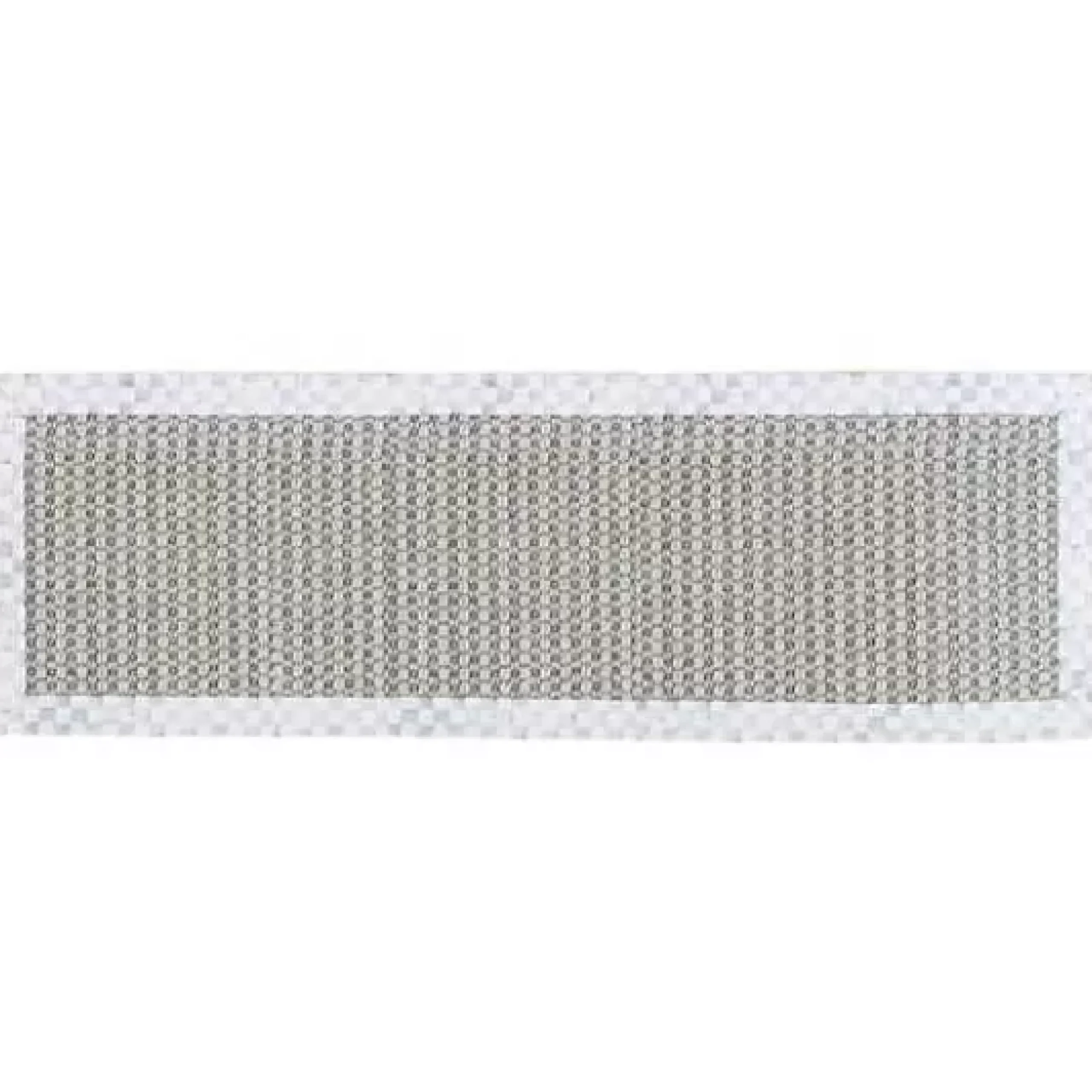 MacKenzie-Childs Sterling Check Chunky Sisal Wool Grey 2'6 x 9' Runner< Rugs