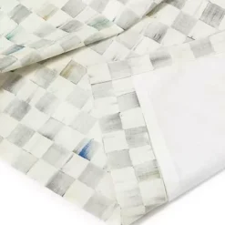 MacKenzie-Childs Sterling Check Curtain Panel< Room Accents