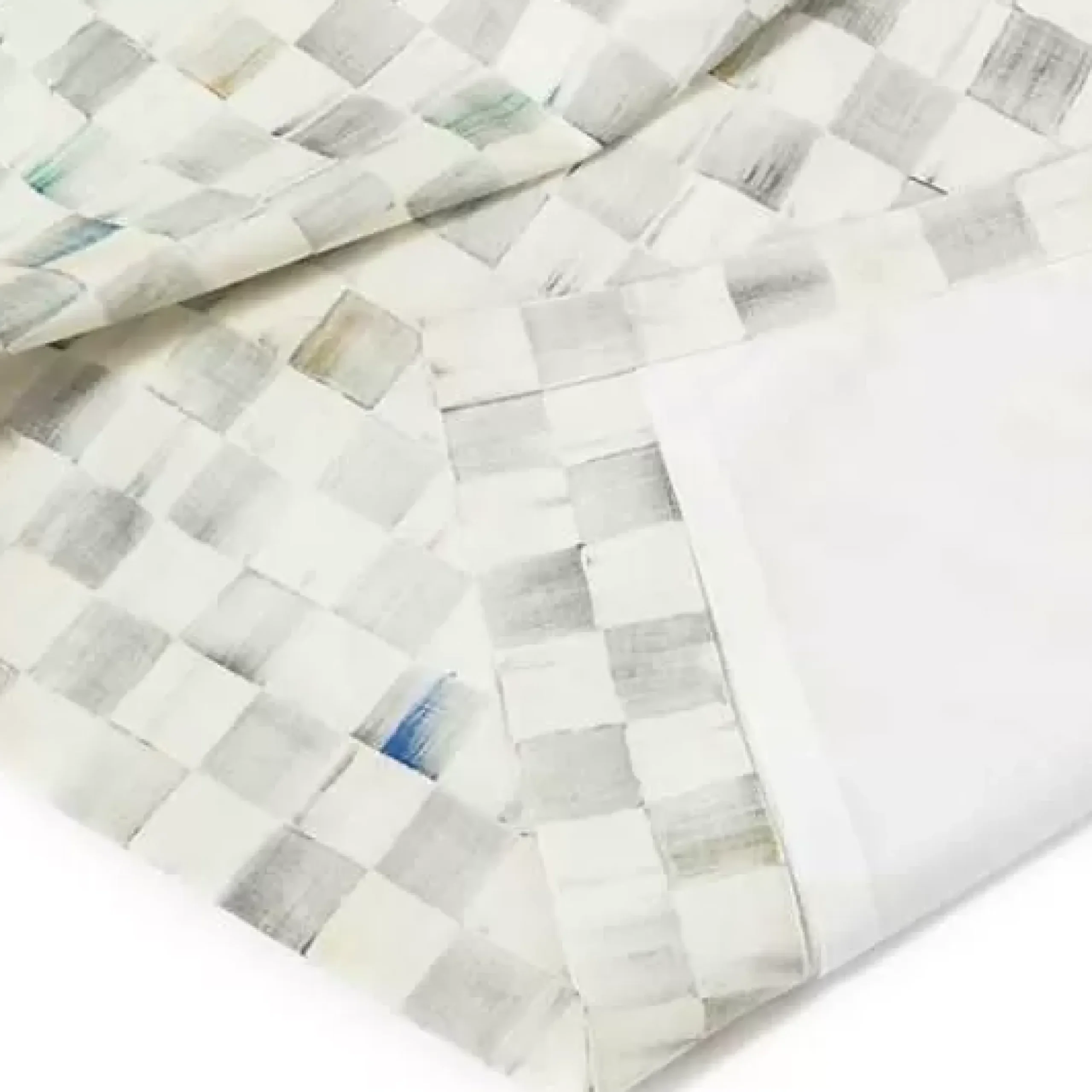 MacKenzie-Childs Sterling Check Curtain Panel< Room Accents