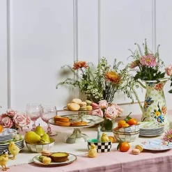 MacKenzie-Childs Sterling Check Everyday Bowl< Bar Entertaining|Dinnerware & Flatware