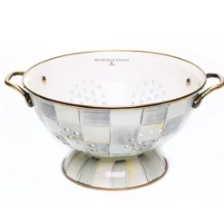 MacKenzie-Childs Sterling Check Large Colander< Kitchen Utensils & Tools