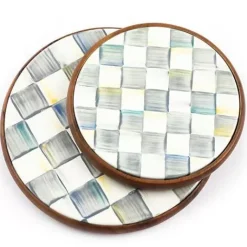 MacKenzie-Childs Sterling Check Large Trivet< Fall Entertaining|Kitchen Utensils & Tools
