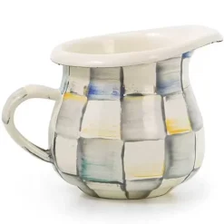 MacKenzie-Childs Sterling Check Little Creamer< The Coffee Shop|Serveware