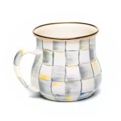 MacKenzie-Childs Sterling Check Mug< The Coffee Shop|Fall Entertaining