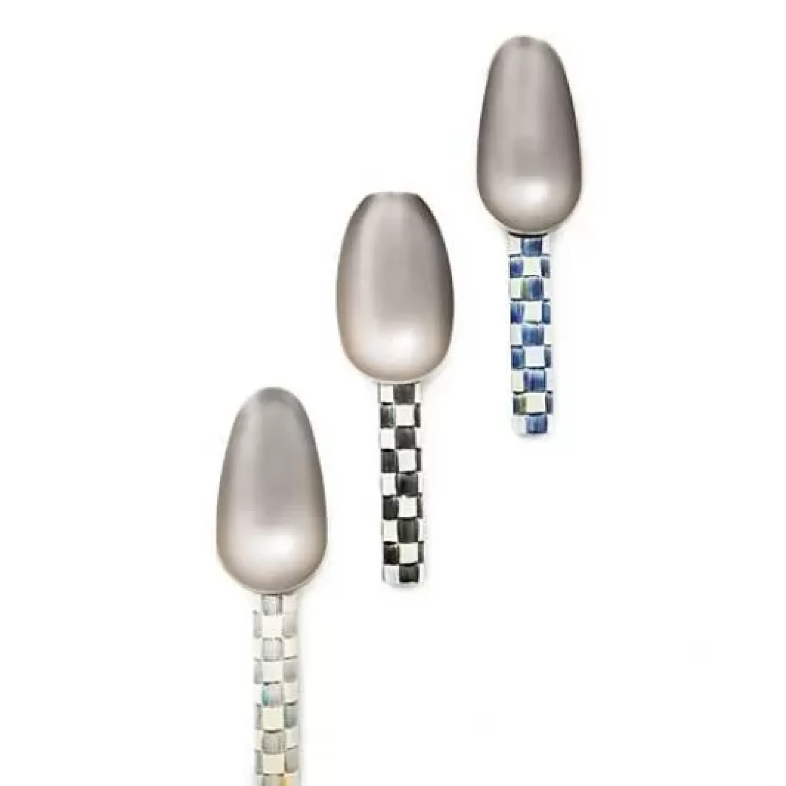 MacKenzie-Childs Sterling Check Small Scoop< Kitchen Utensils & Tools|Bar Entertaining