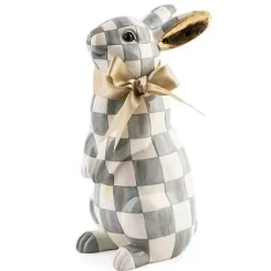 MacKenzie-Childs Sterling Check Standing Bunny< Easter|Spring