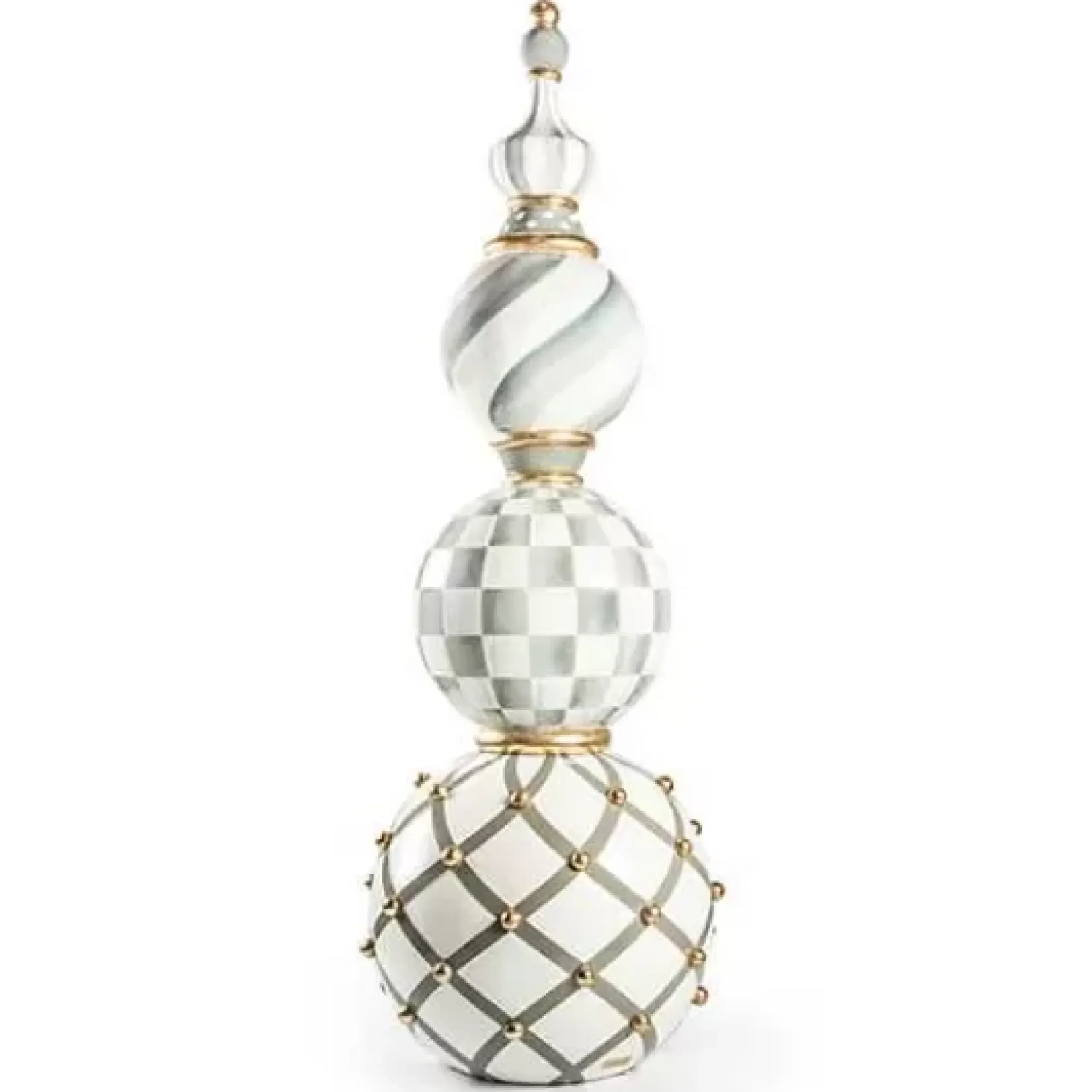 MacKenzie-Childs Sterling Check Trophy Topiary< Spring|The Fall Shop