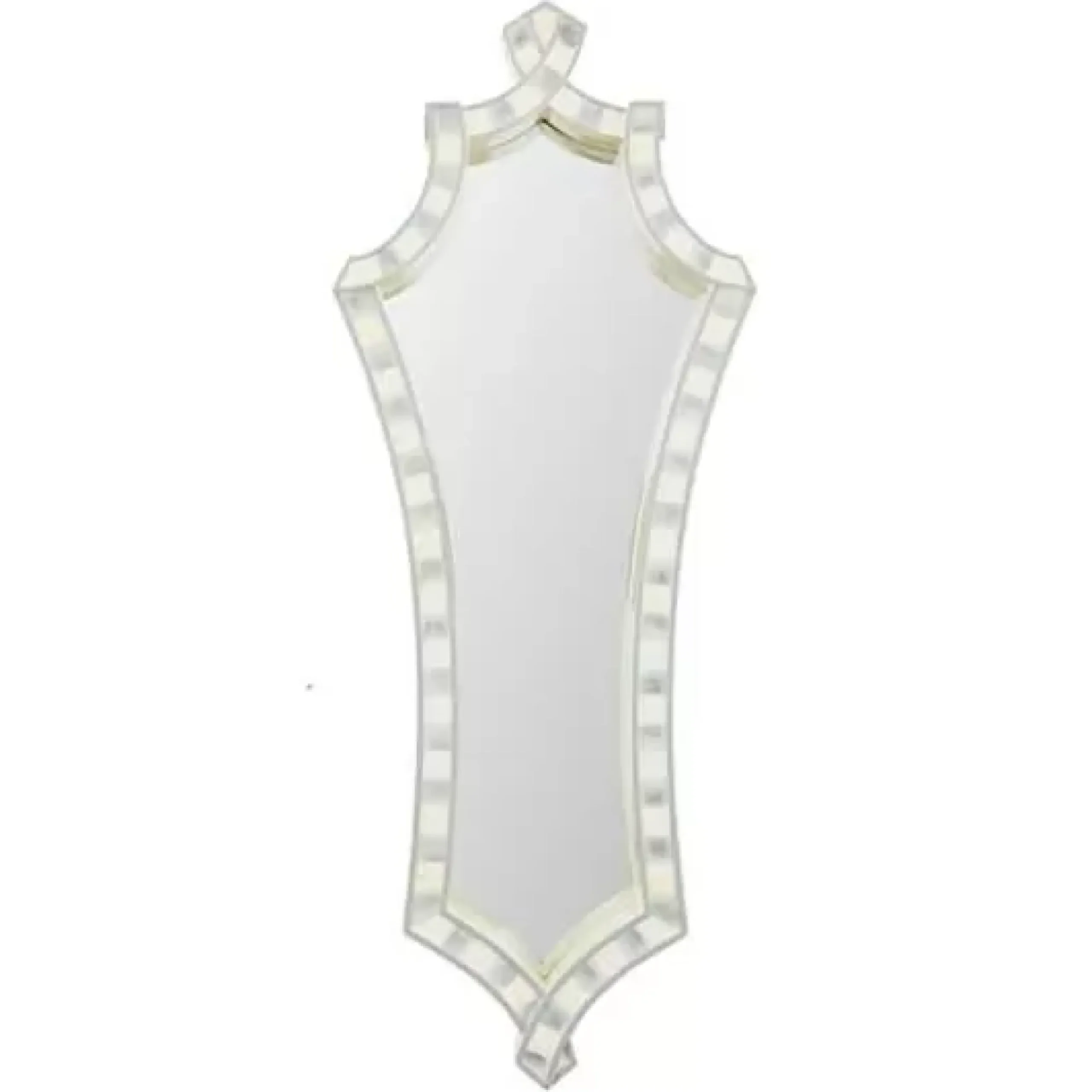 MacKenzie-Childs Sterling Check Wall Mirror< Room Accents
