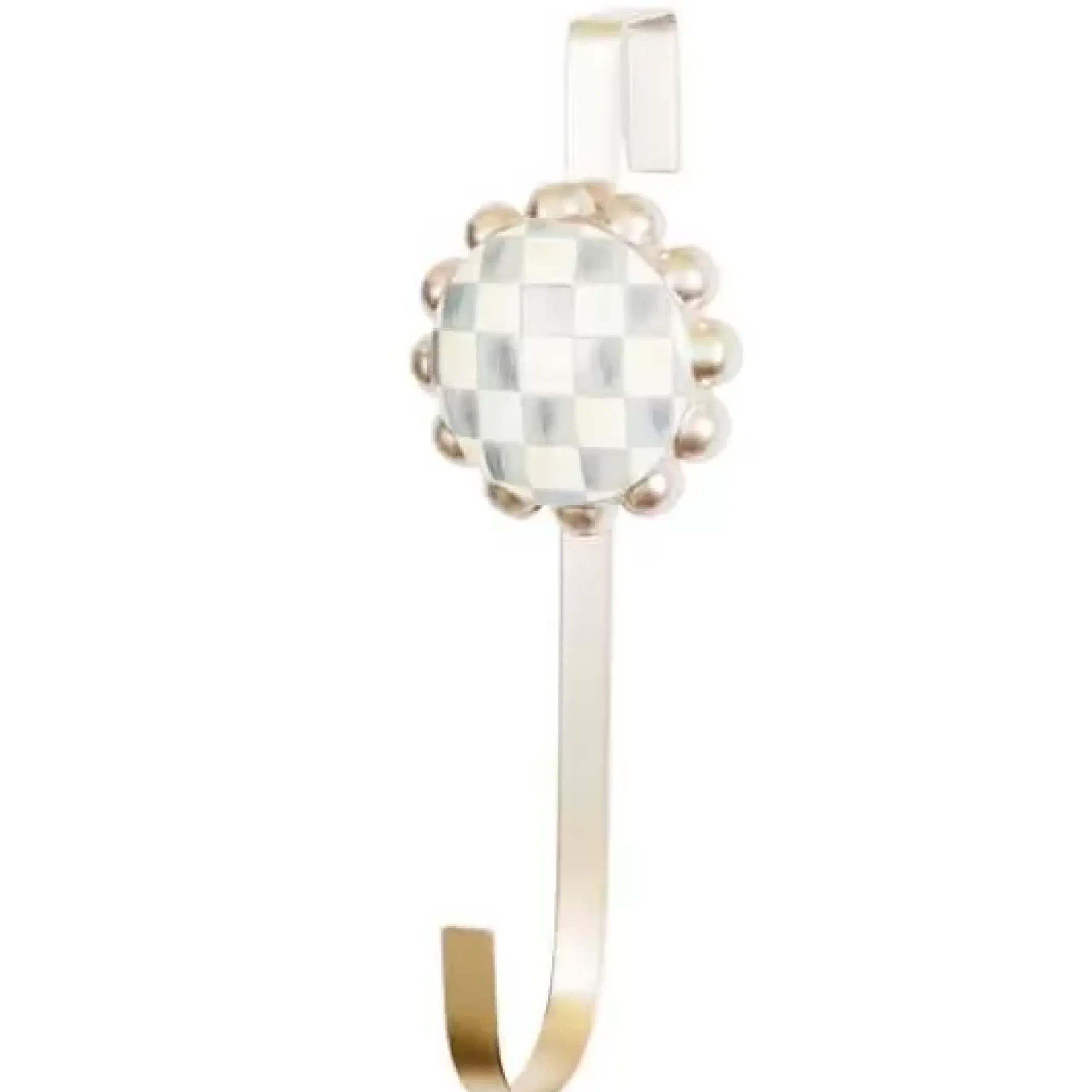MacKenzie-Childs Sterling Check Wreath Hanger< Finishing Touches