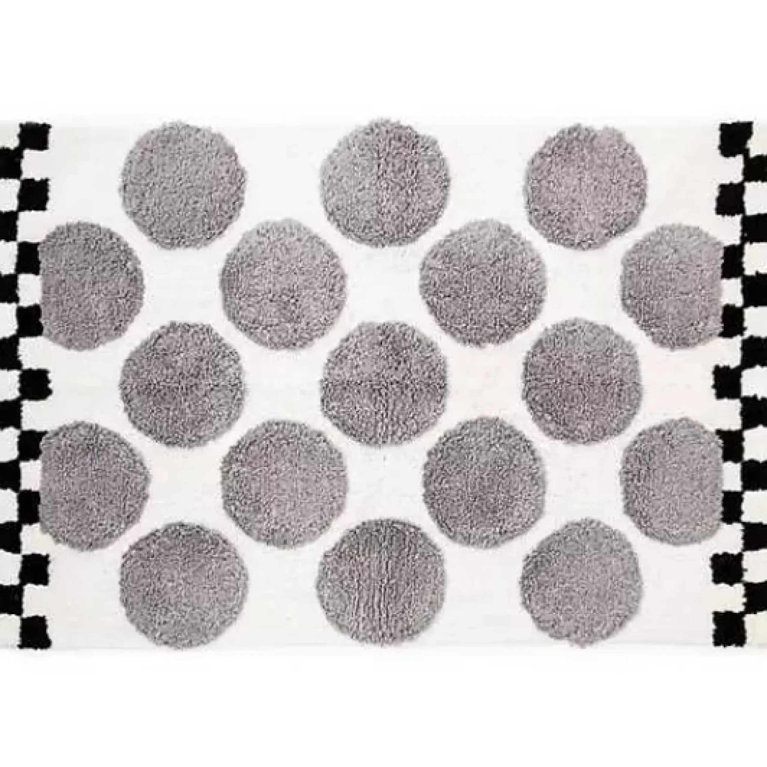 MacKenzie-Childs Sterling Dot Bath Rug< Rugs|Bath & Bath Accessories