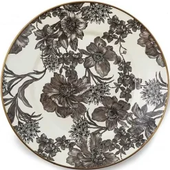 MacKenzie-Childs Sterling English Garden Enamel Dinner Plate< Spring|Dinnerware & Flatware