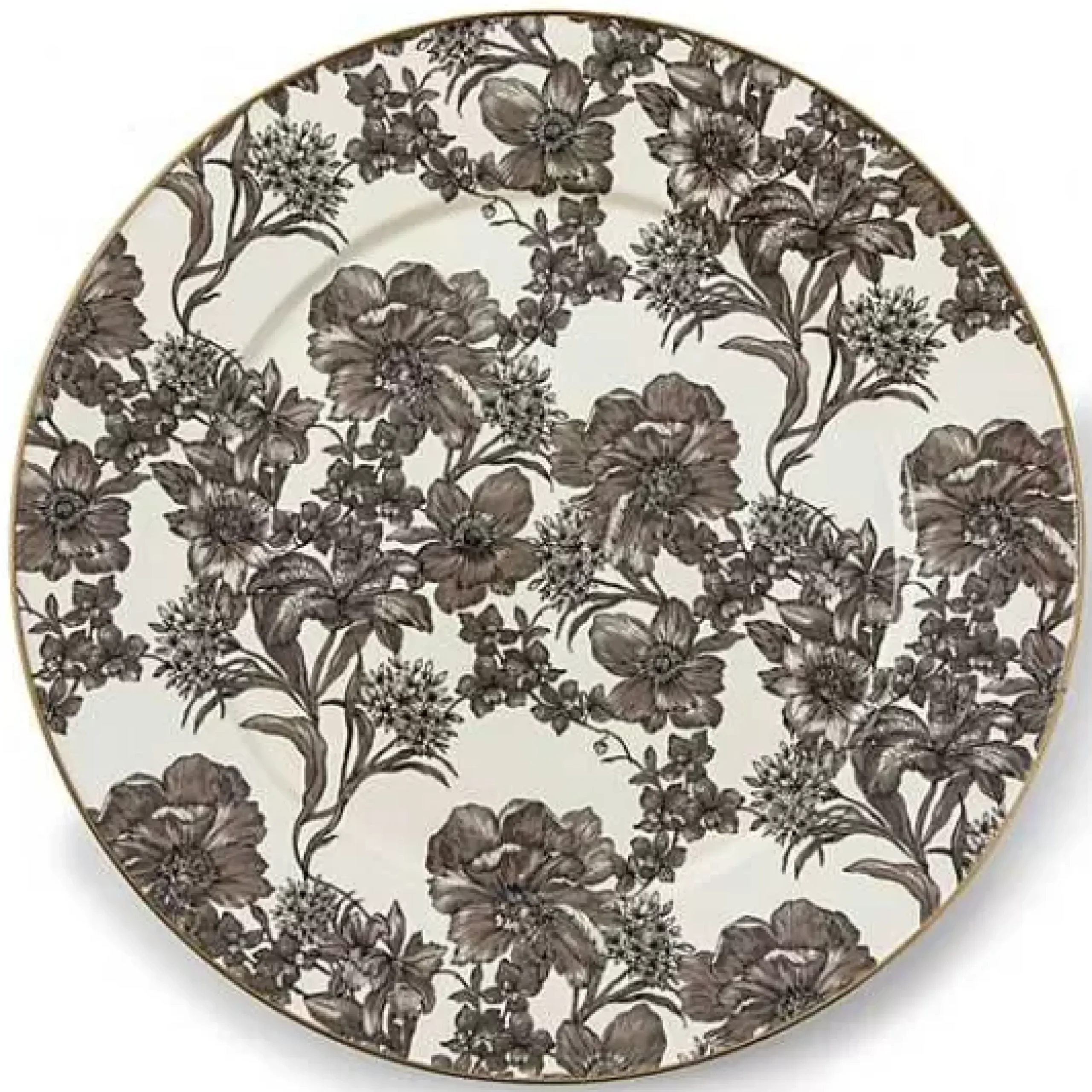MacKenzie-Childs Sterling English Garden Enamel Serving Platter< Spring|Bar Entertaining