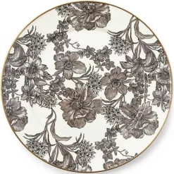 MacKenzie-Childs Sterling English Garden Enamel Charger/Plate< Spring|Dinnerware & Flatware