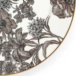 MacKenzie-Childs Sterling English Garden Enamel Charger/Plate< Spring|Dinnerware & Flatware