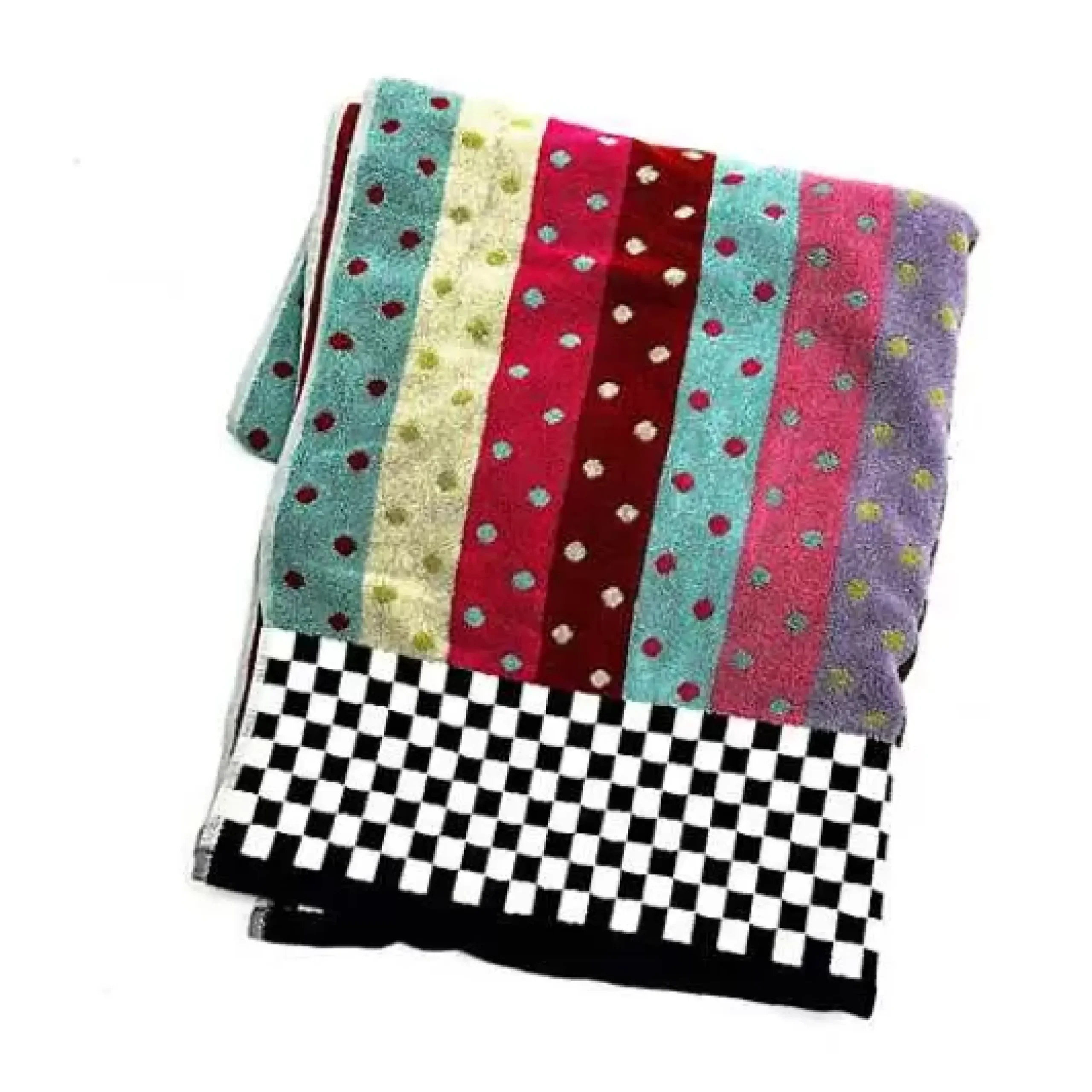 MacKenzie-Childs Stripe Dot Confetti Bath Towel< Bath & Bath Accessories