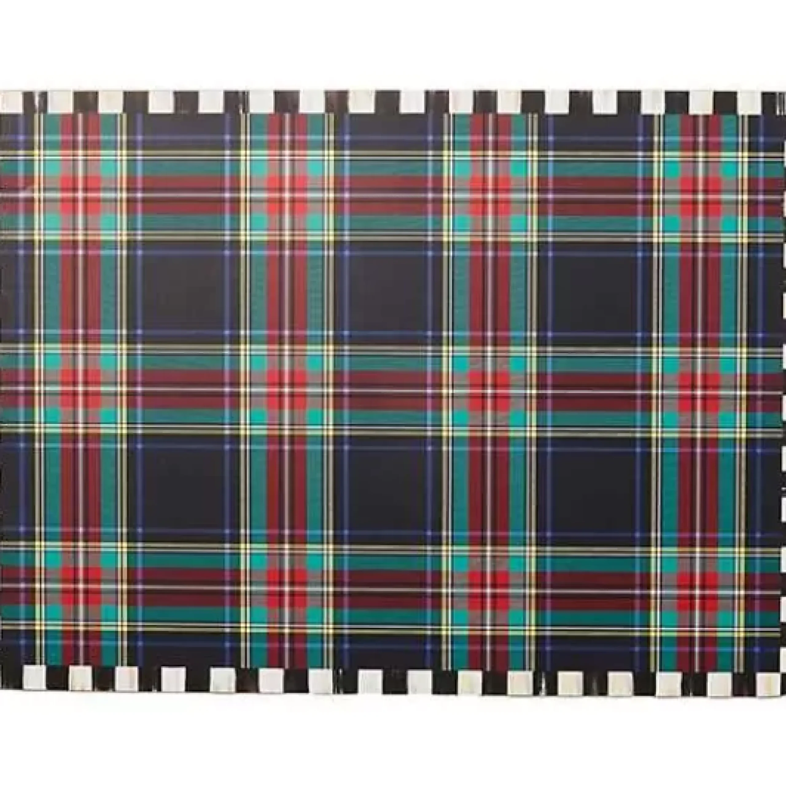 MacKenzie-Childs Tartan Black Cork Back Placemats, Set of 4< Kitchen & Dining Sets|Table Accessories