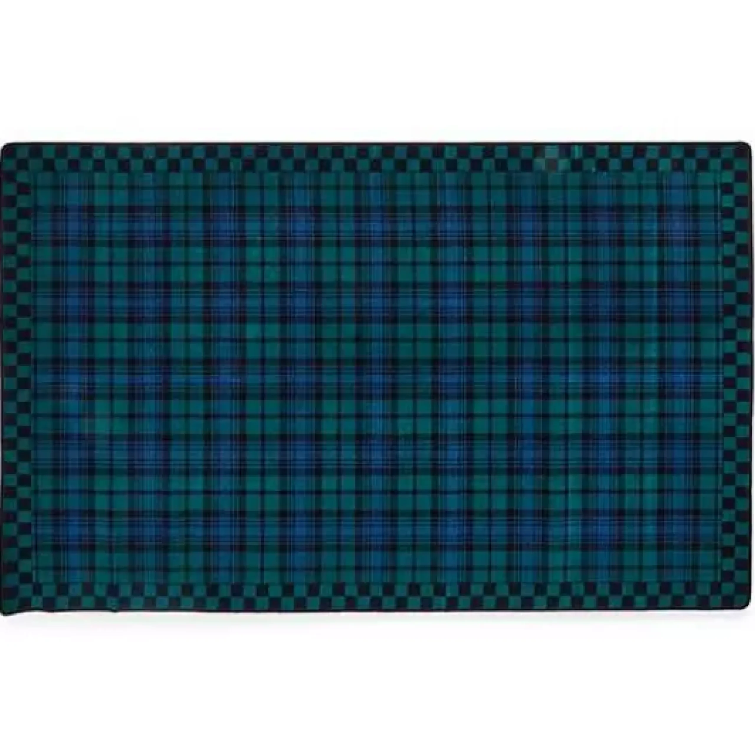 MacKenzie-Childs Tartan Black Watch 5'1 x 8'2 Rug< Rugs