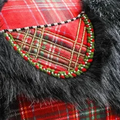 MacKenzie-Childs Tartan Scottie Lumbar Pillow< Holiday|Pillows, Throws, & Cushions