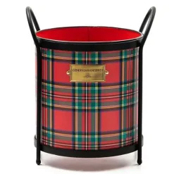 MacKenzie-Childs Tartastic Kindling Holder< Holiday|Outdoor