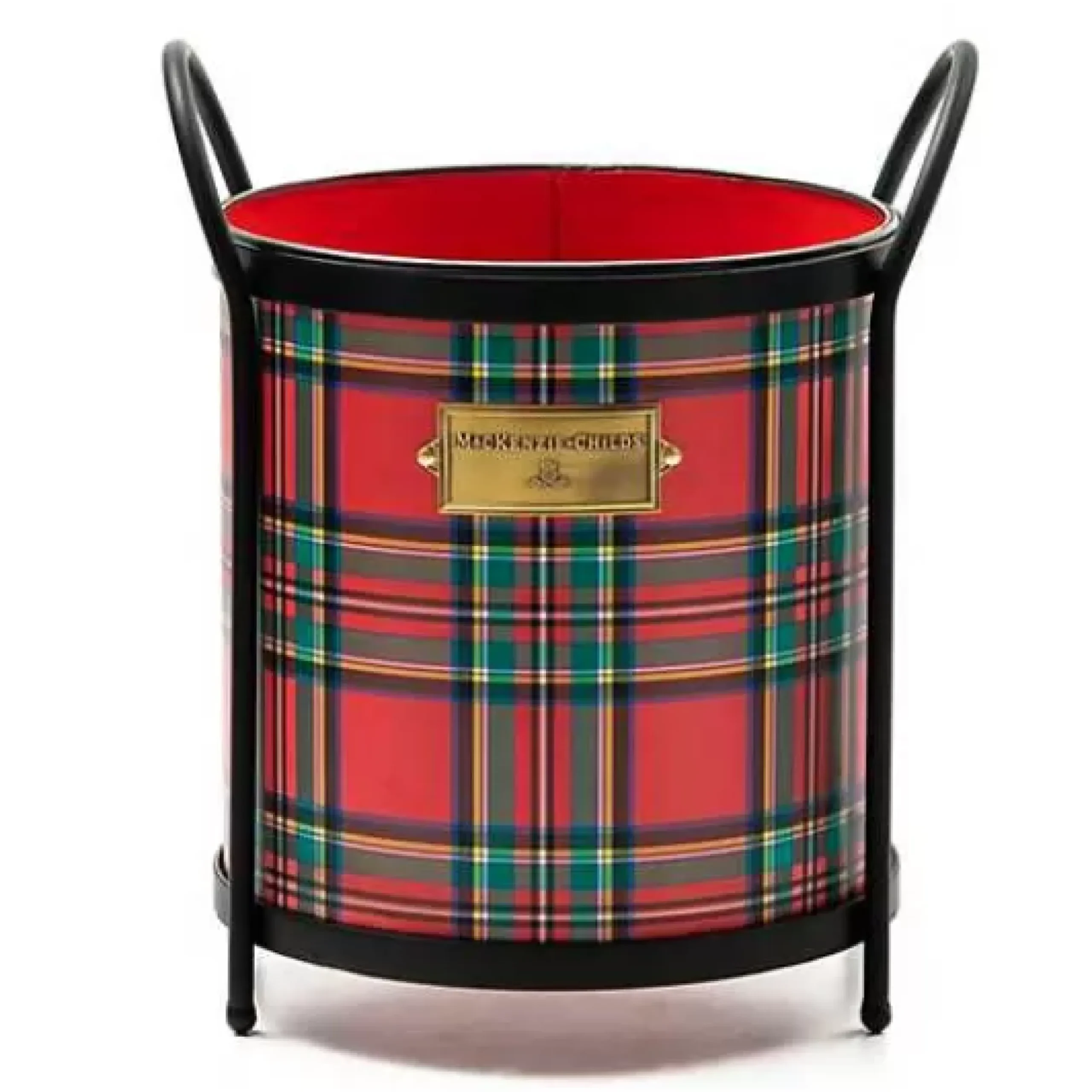 MacKenzie-Childs Tartastic Kindling Holder< Holiday|Outdoor