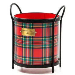 MacKenzie-Childs Tartastic Kindling Holder< Holiday|Outdoor