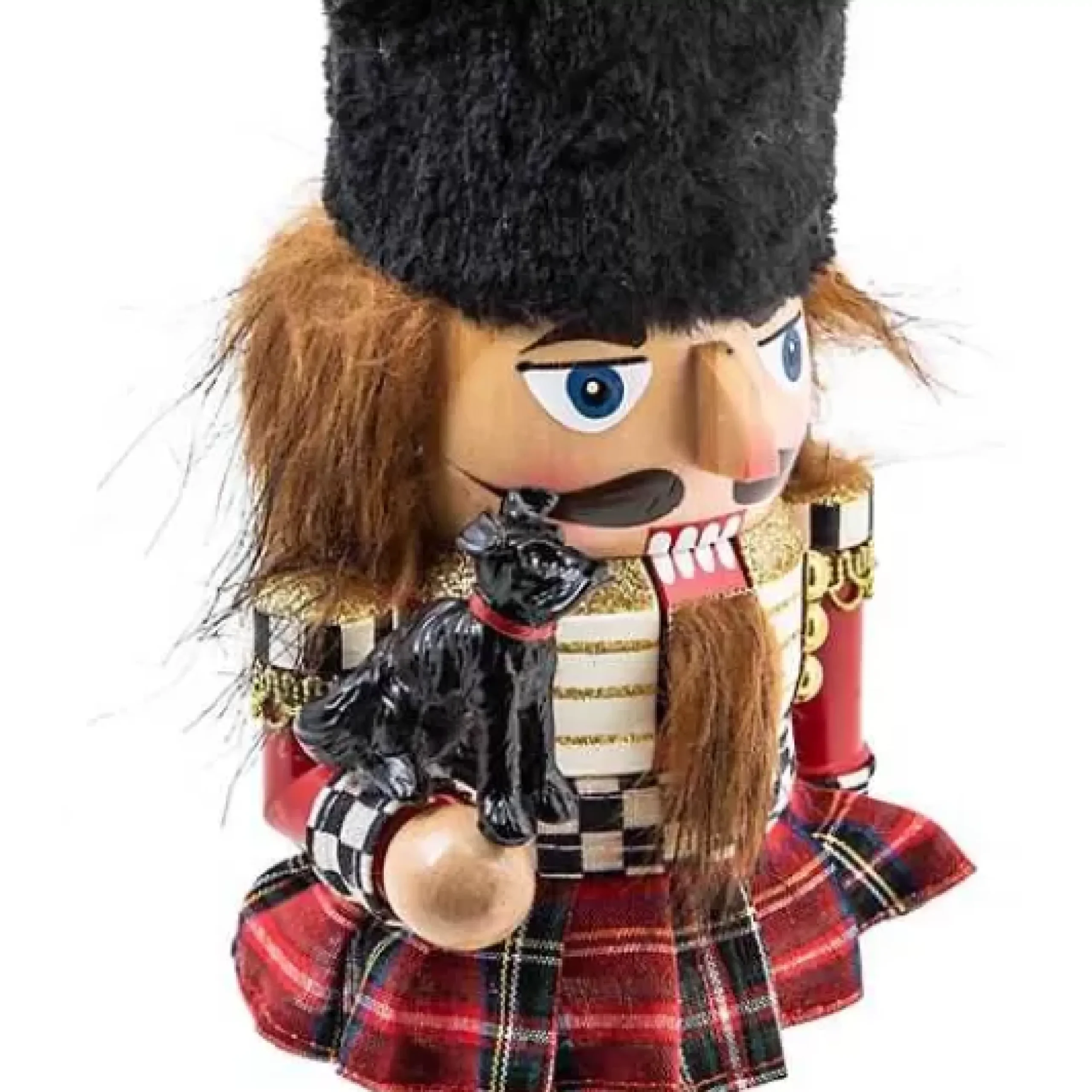 MacKenzie-Childs Tartastic Scottish Nutcracker< Holiday|Room Accents