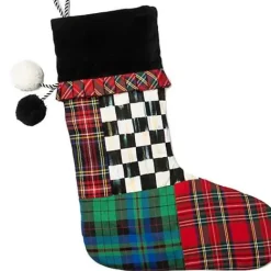 MacKenzie-Childs Tartastic Stocking< Holiday|Room Accents