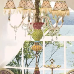 MacKenzie-Childs Thistle Chandelier< Lighting