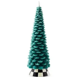 MacKenzie-Childs Tree Tall Flameless Candle< Holiday|Candles & Fragrances