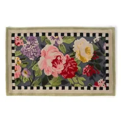 MacKenzie-Childs Tudor Rose 2'3 x 3'9 Rug< Rugs