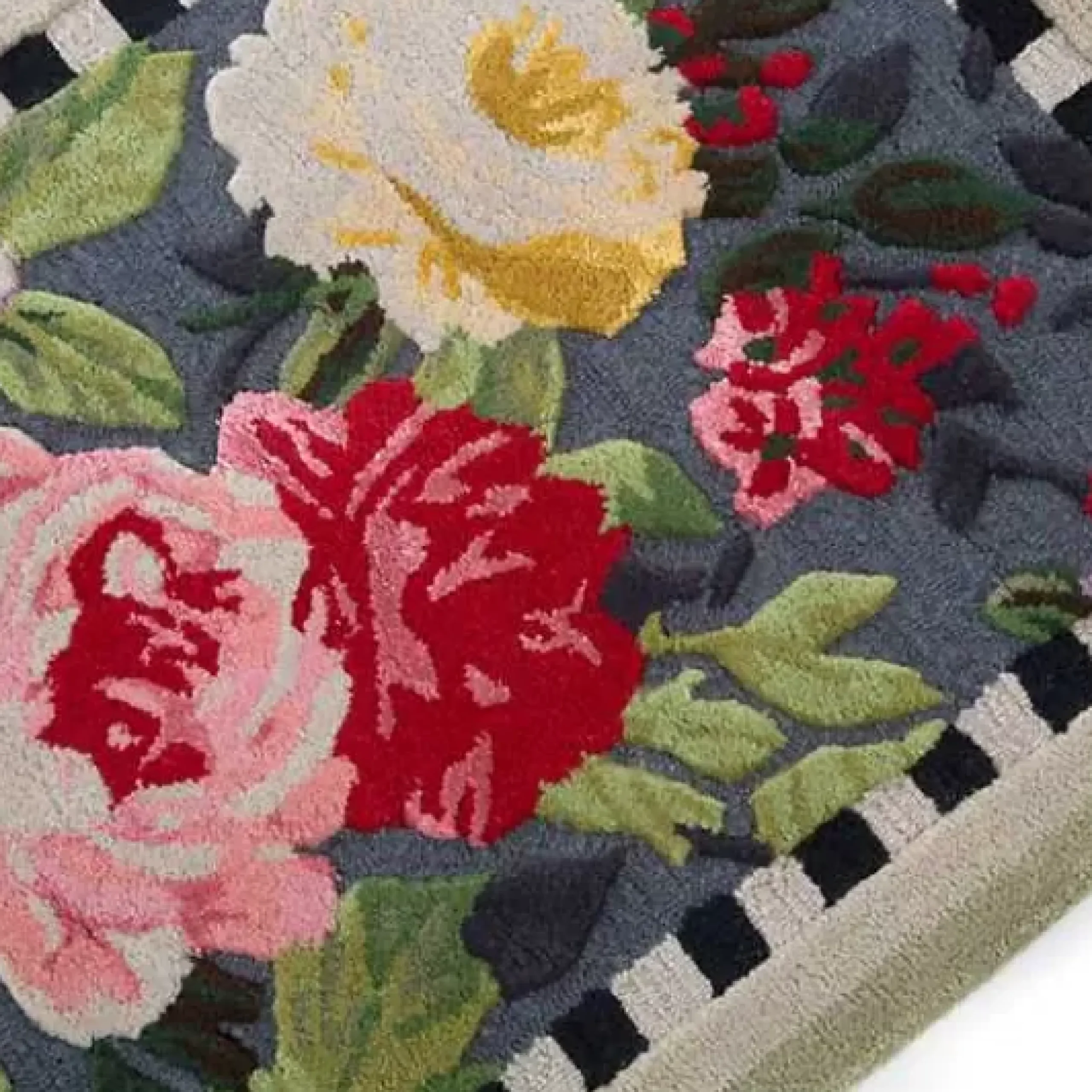 MacKenzie-Childs Tudor Rose 2'3 x 3'9 Rug< Rugs