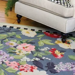 MacKenzie-Childs Tudor Rose 8' x 10' Rug< Rugs