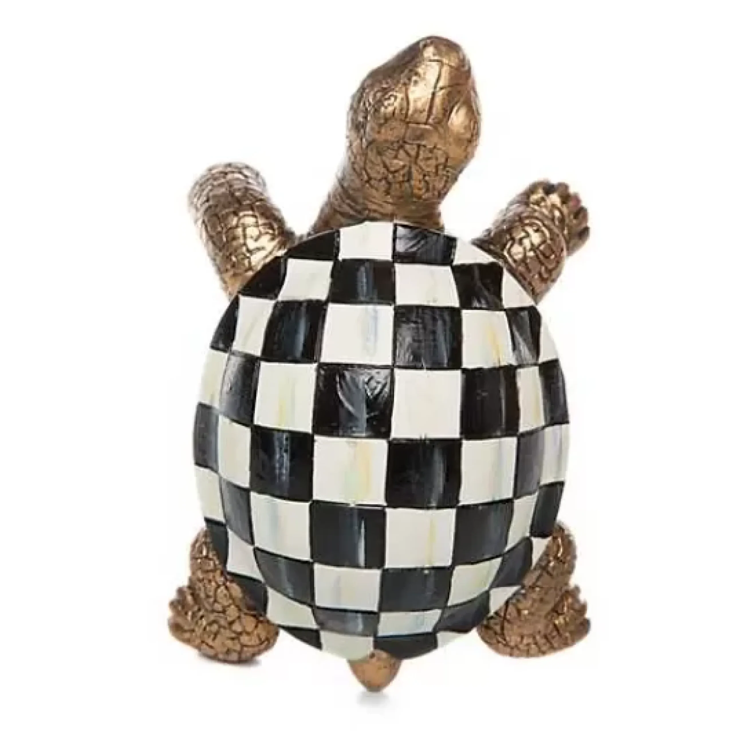 MacKenzie-Childs Turtle Pot Climber< Spring|Outdoor