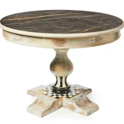 MacKenzie-Childs Tuscan Farm 39 Round Pedestal Table< Dining Room & Kitchen
