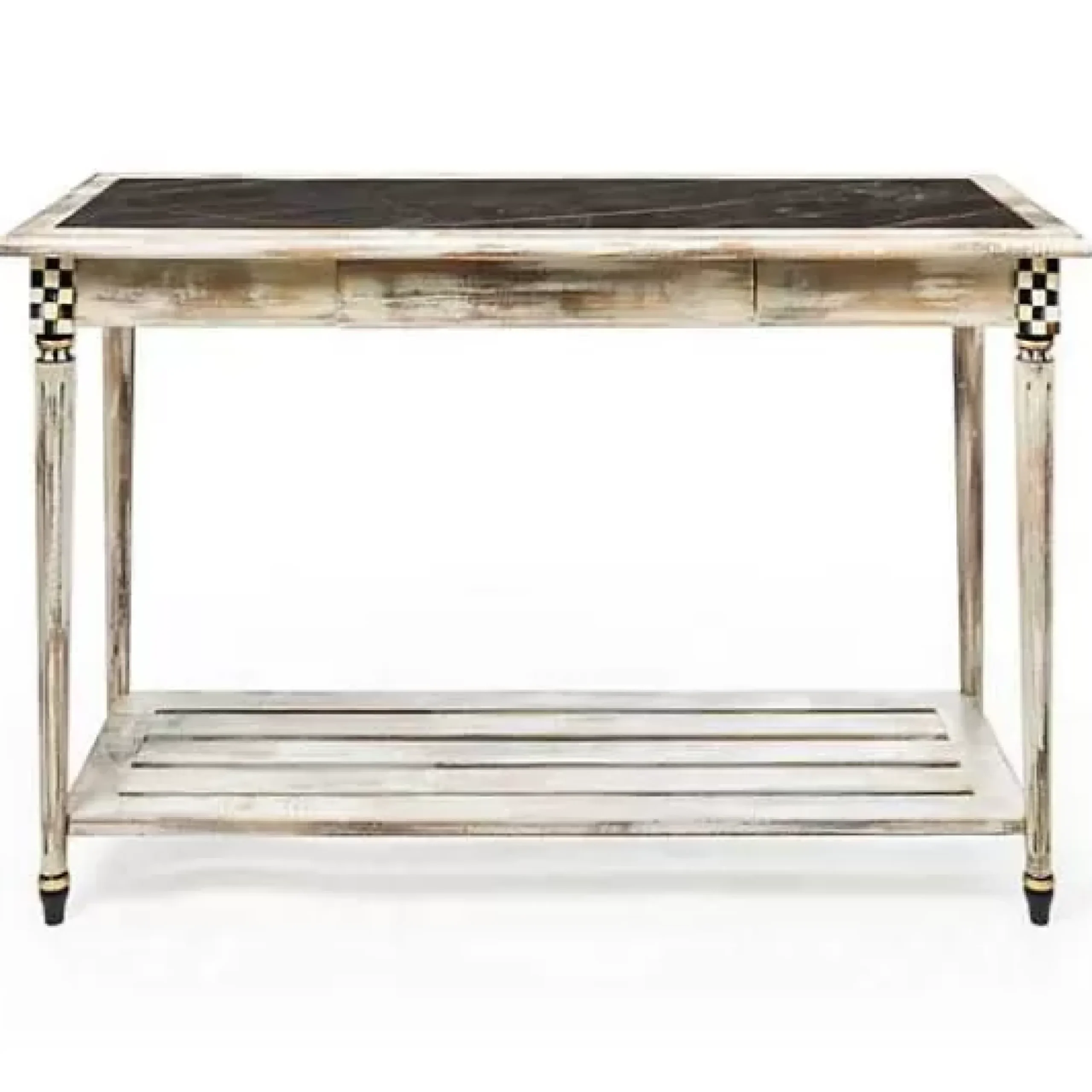 MacKenzie-Childs Tuscan Farm Console Table< Entryway Furniture|Living Room