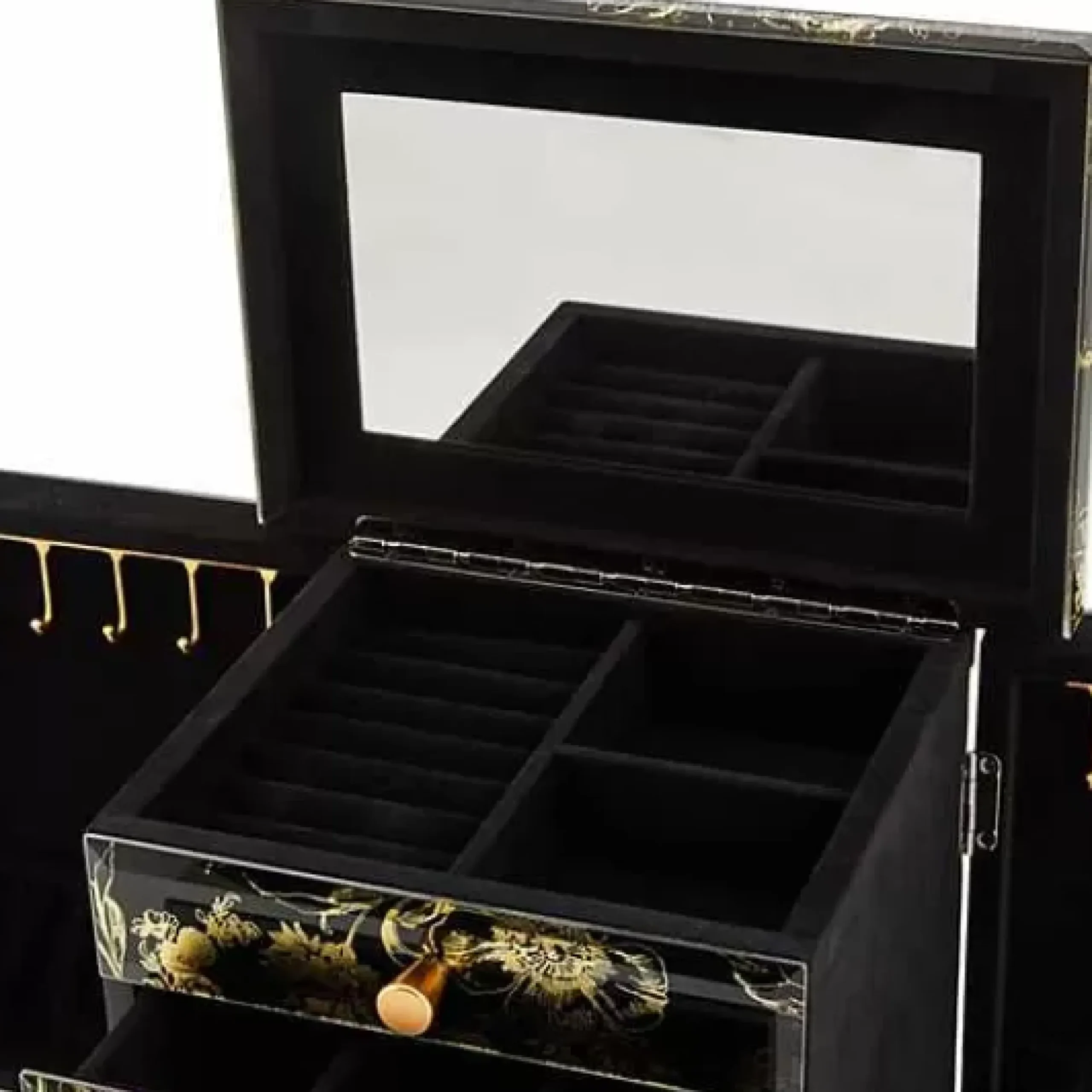 MacKenzie-Childs Twilight Toile Jewelry Armoire< Room Accents