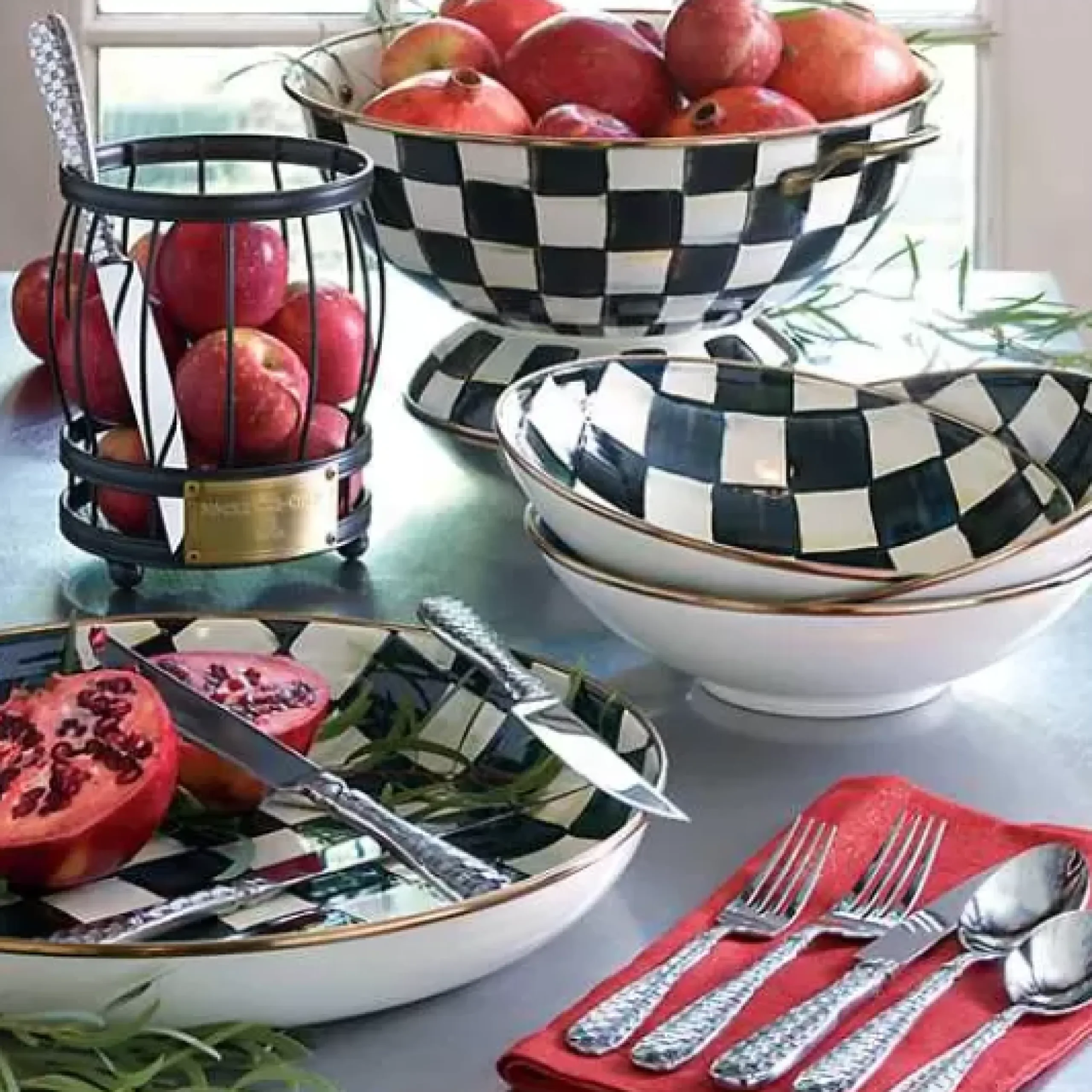 MacKenzie-Childs Utensil Caddy< Kitchen Storage & Organization